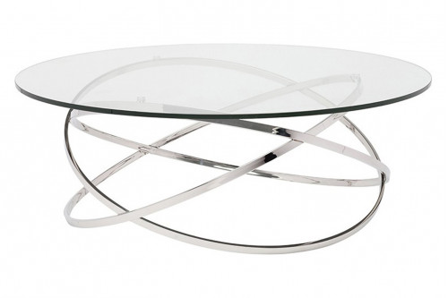 Nuevo™ - Corel Coffee Table Polished Stainless Base