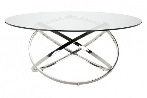 Nuevo™ - Infinity Dining Table Polished Stainless Base