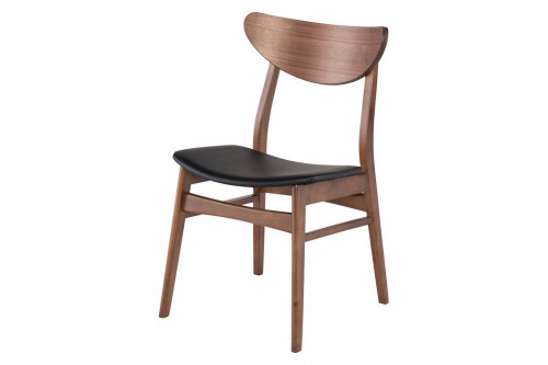 Nuevo™ - Colby Dining Chair Black Naugahyde Seat