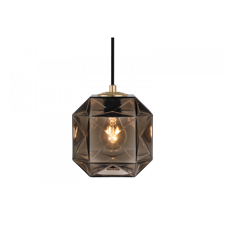 Oggetti Mimo Cube Pendant - Bronze, Brass