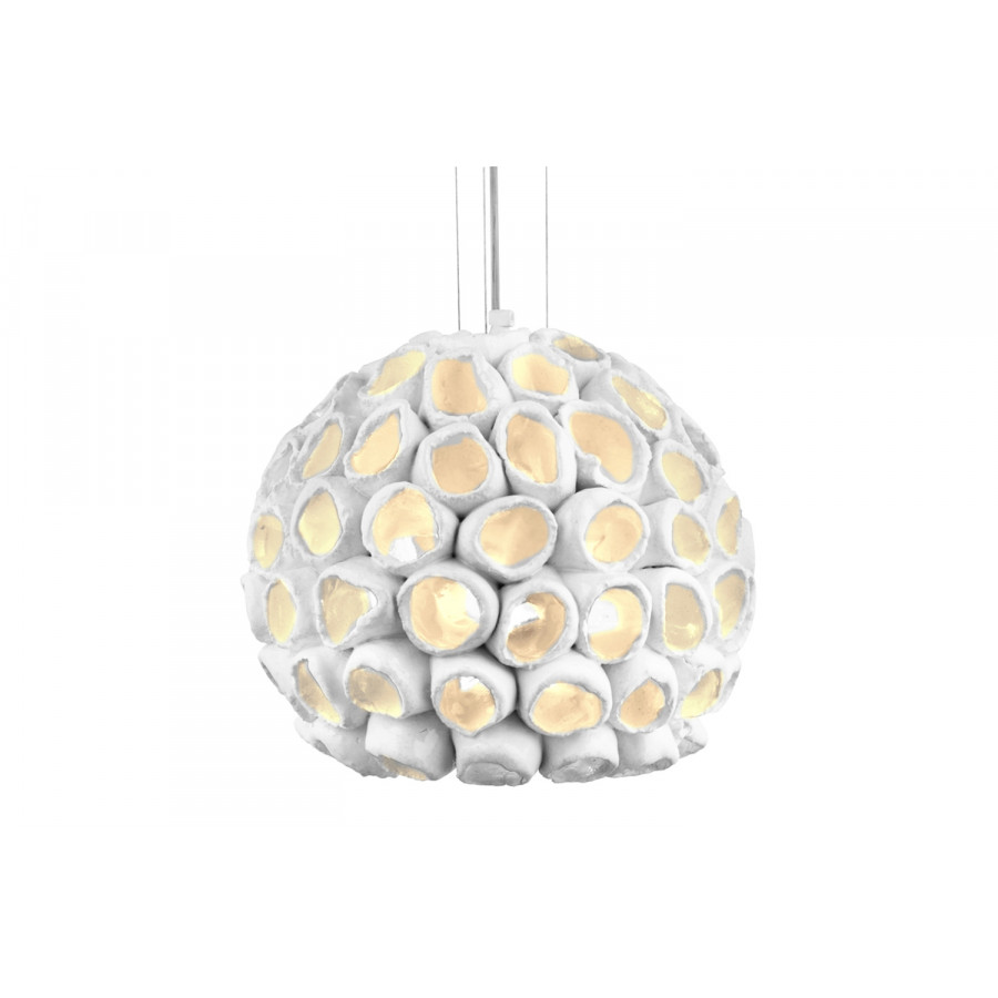 Oggetti Reef Suspension - White, Round, Medium
