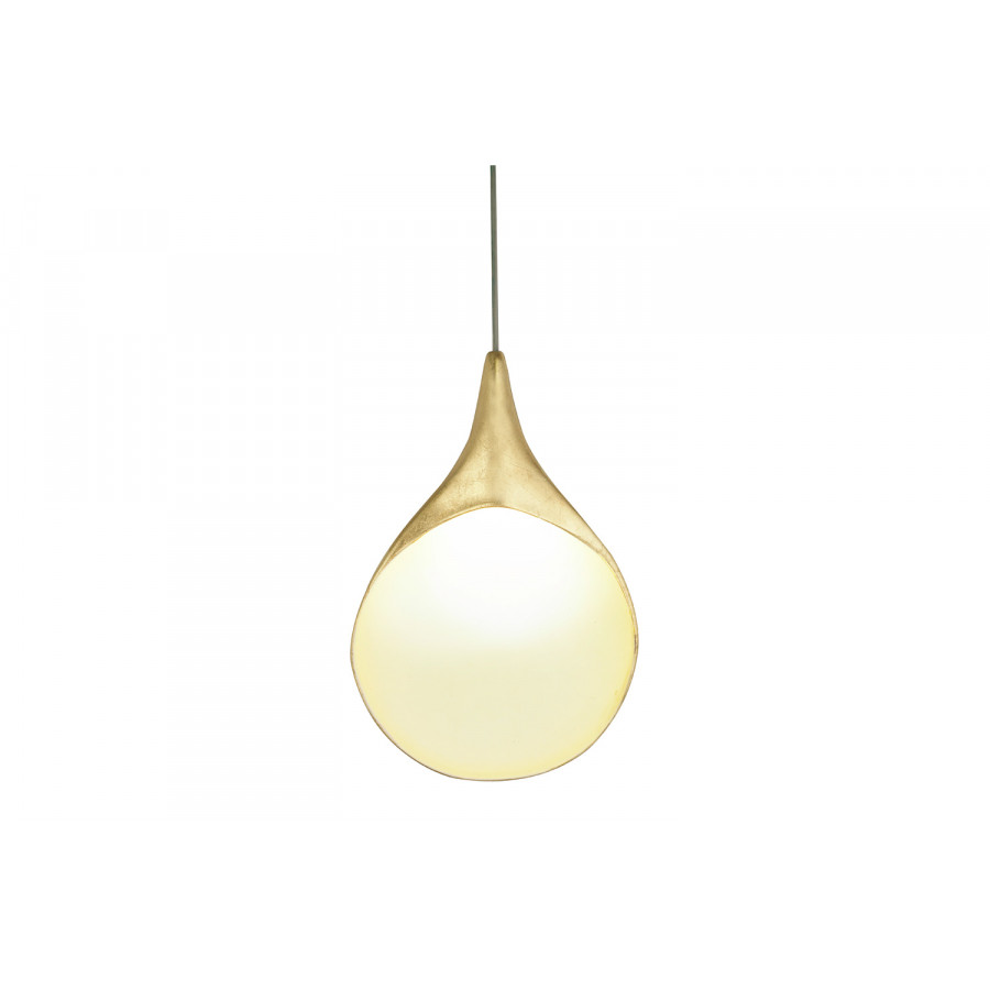 Oggetti Stillabunt Pendant - Gold, with Canopy, Small