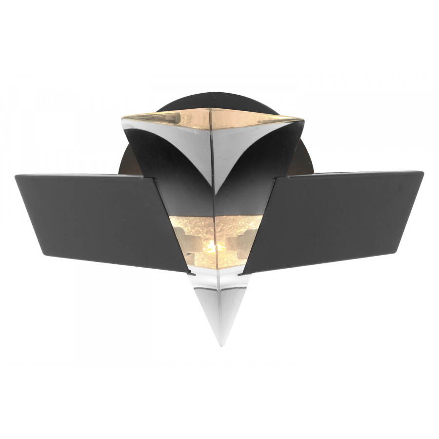 Oggetti Prisma Sconce - Clear/Black