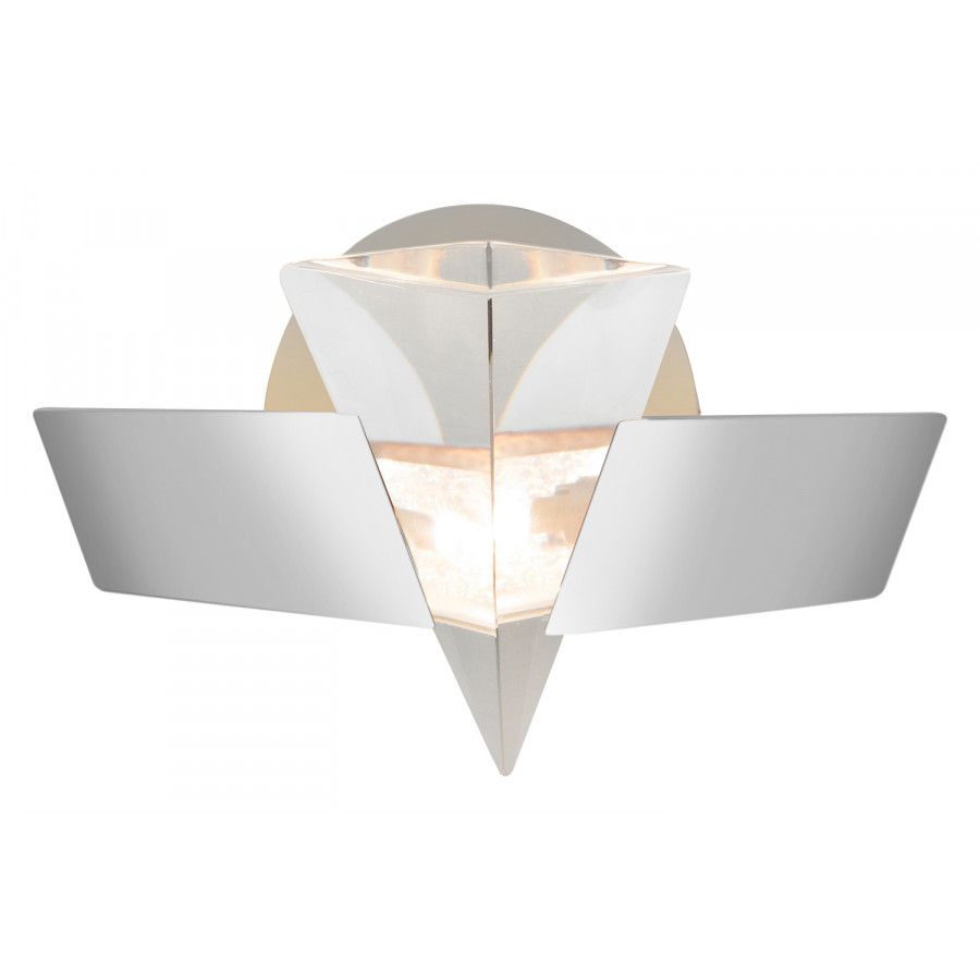 Oggetti Prisma Sconce - Clear/Chrome
