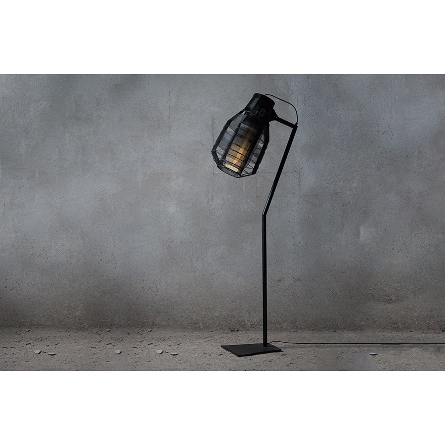 Oggetti Bullet Floor Lamp - Black