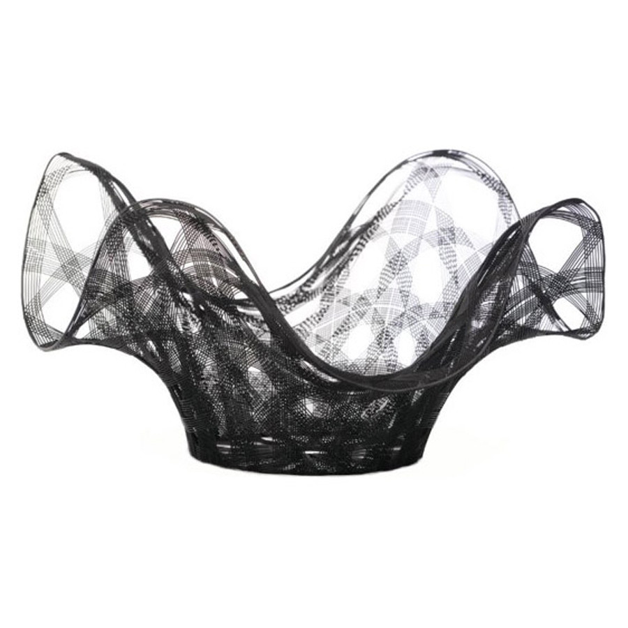 Oggetti Papillion Tray - Black, Large