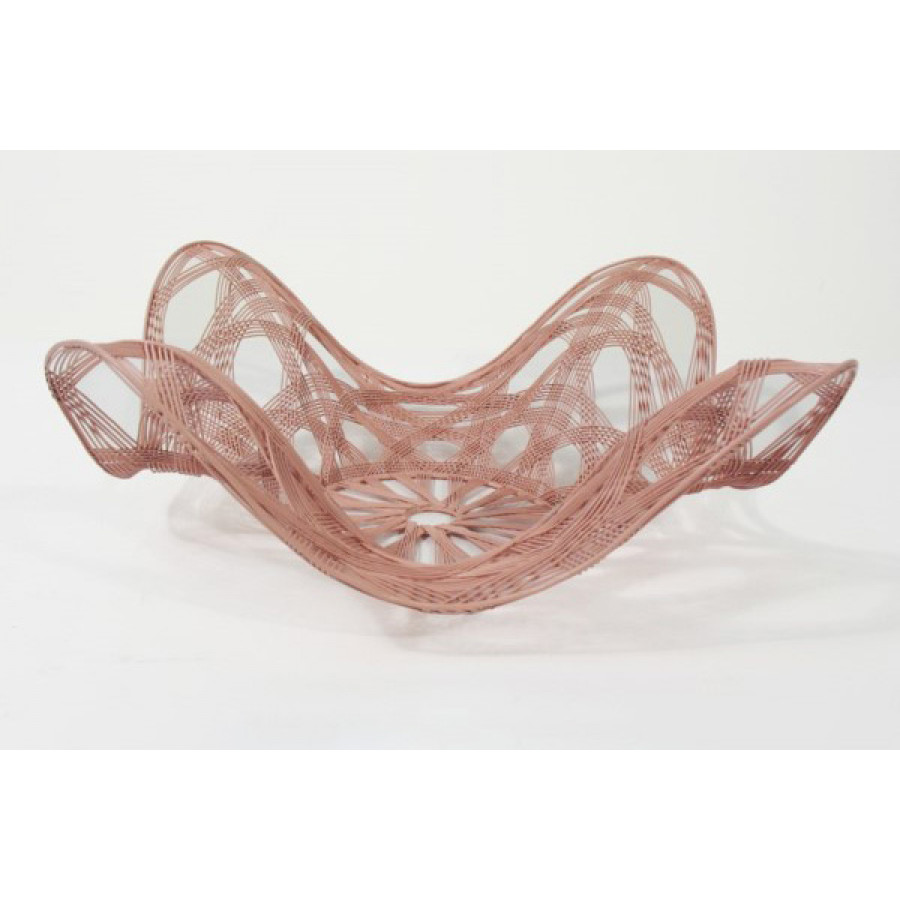 Oggetti Papillion Tray - Coral, Medium