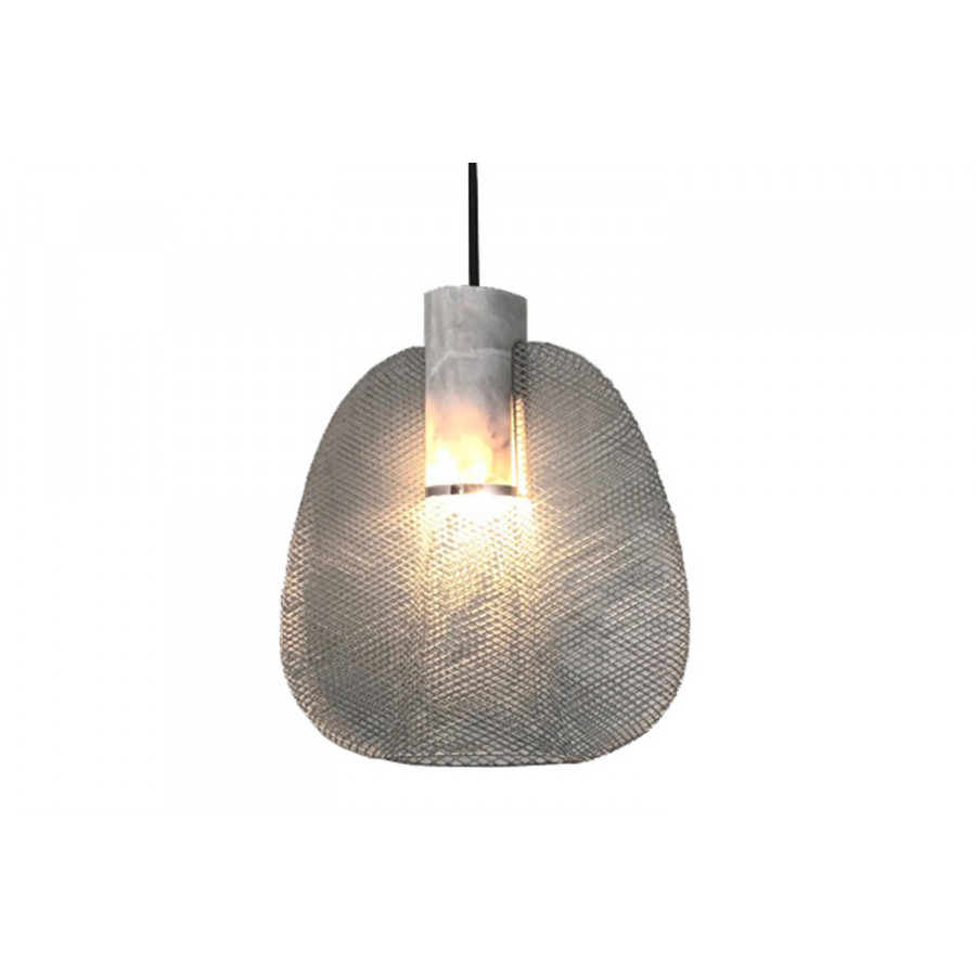 Oggetti Petiole Pendant - Gray, Medium