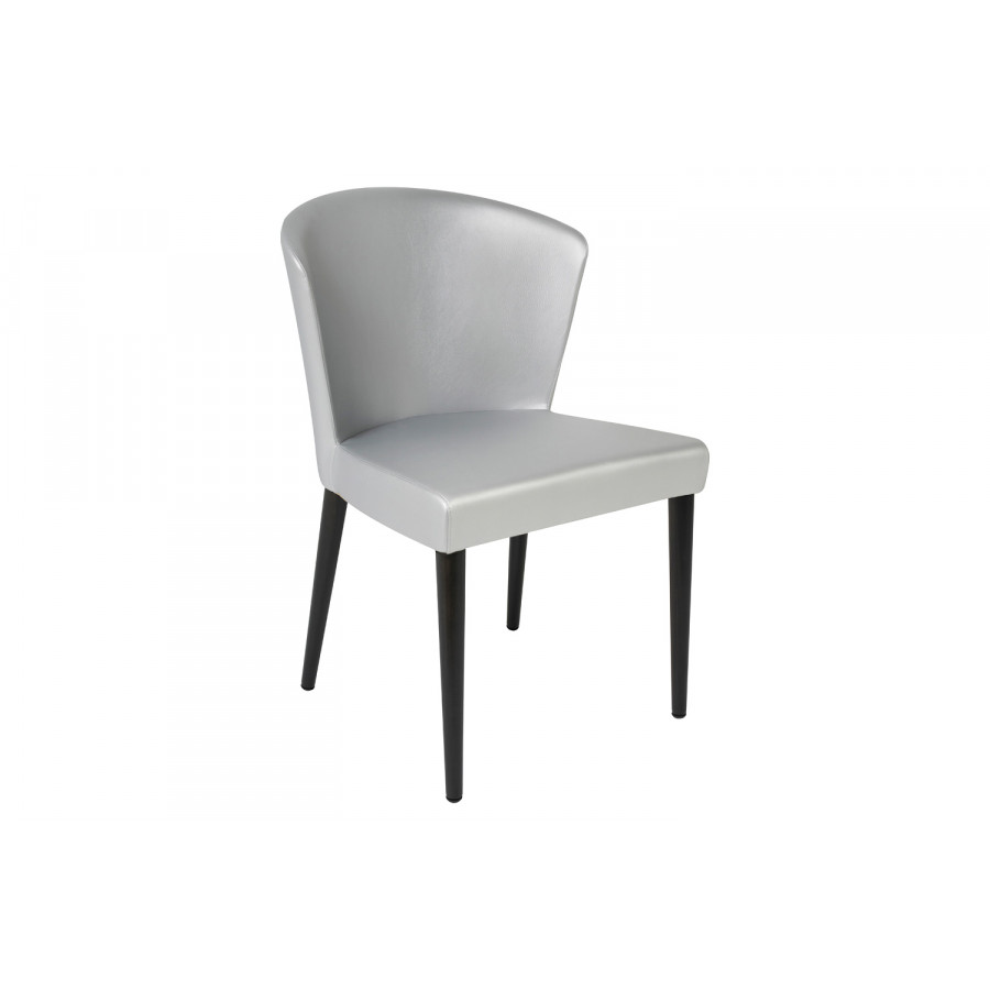 Oggetti Este Arm Chair - Silver, Wenge