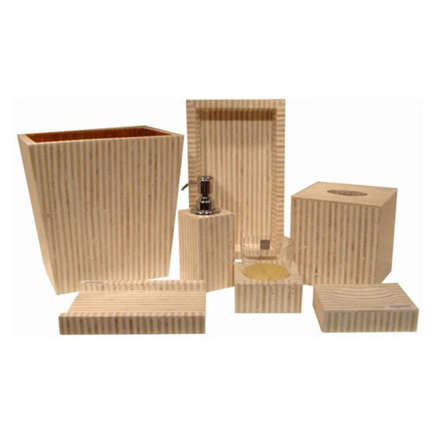 Oggetti Cabana Bath Soap Dispenser - Fossil Stone/Chrome