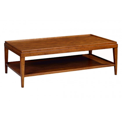 Oliver Liz Rectangular Coffee Table - Rustic, Large