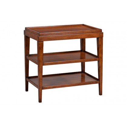 Oliver Liz Rectangular Side Table - Rustic, Large