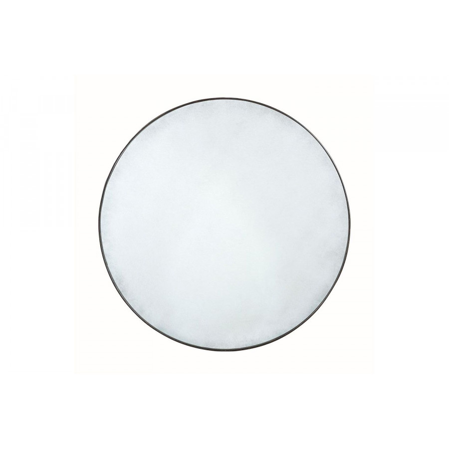 Oliver Raleigh Round Mirror - Bronze/Antique