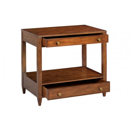 Oliver Weston Wide Side Table - Rustic