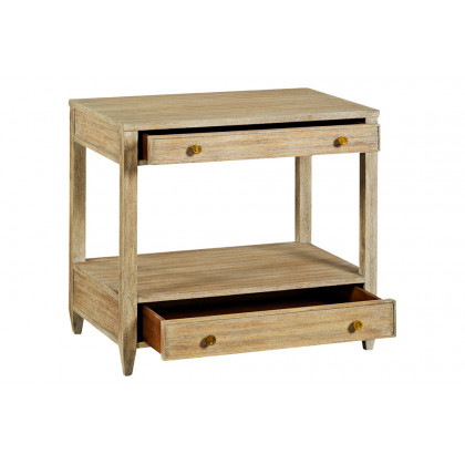 Oliver Weston Wide Side Table - Weatdered