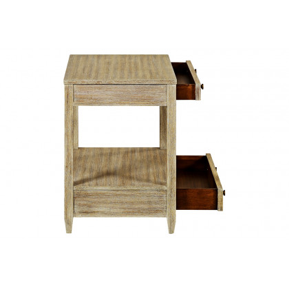 Oliver Weston Wide Side Table - Weatdered