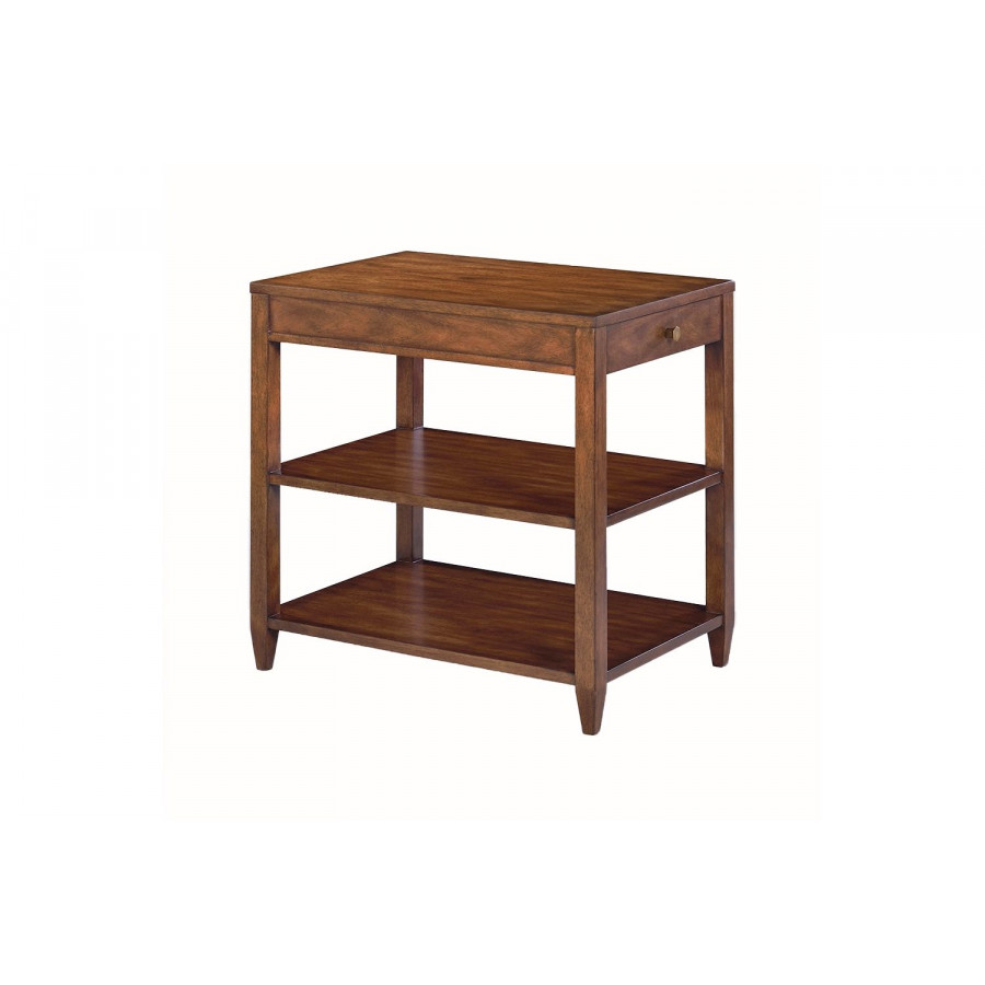 Oliver Wallace Narrow Side Table - Rustic