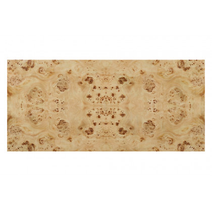 Oliver Beverly Chest - Clear/Mappa Burl Veneer