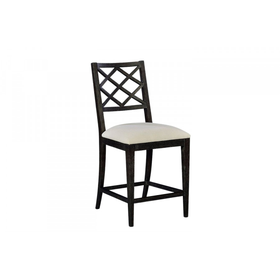 Oliver - Diamond I Counter Chair in Midnight