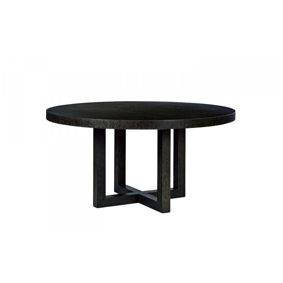 Oliver Sunset Round Dining Table - Midnight