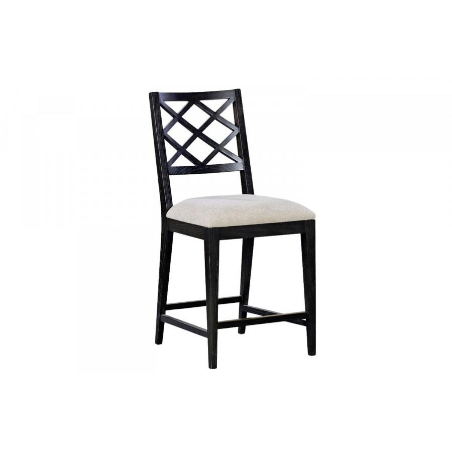 Oliver Diamond II Counter Chair - Midnight