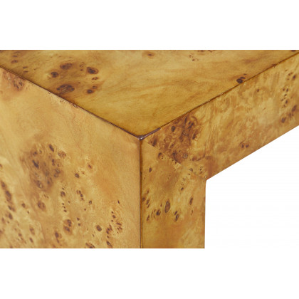 Oliver Anaheim Console Table - Rustic/Mappa Burl Veneer