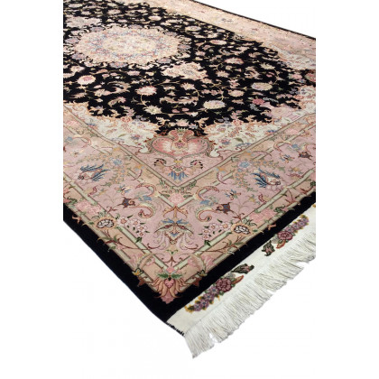 Pasargad - Tabriz Collection Hand-Knotted Silk and Wool Area Rug 78'' x 117'' (023342)