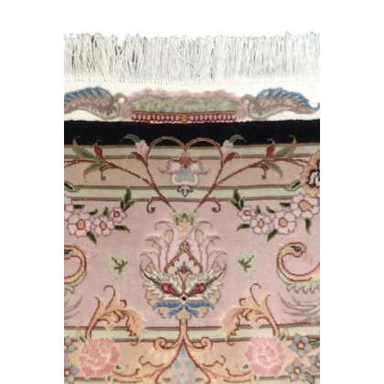 Pasargad - Tabriz Collection Hand-Knotted Silk and Wool Area Rug 78'' x 117'' (023342)