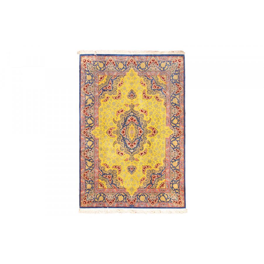 Pasargad - Qum Collection Hand-Knotted Pure Silk Area Rug 52'' x 76'' (024886)