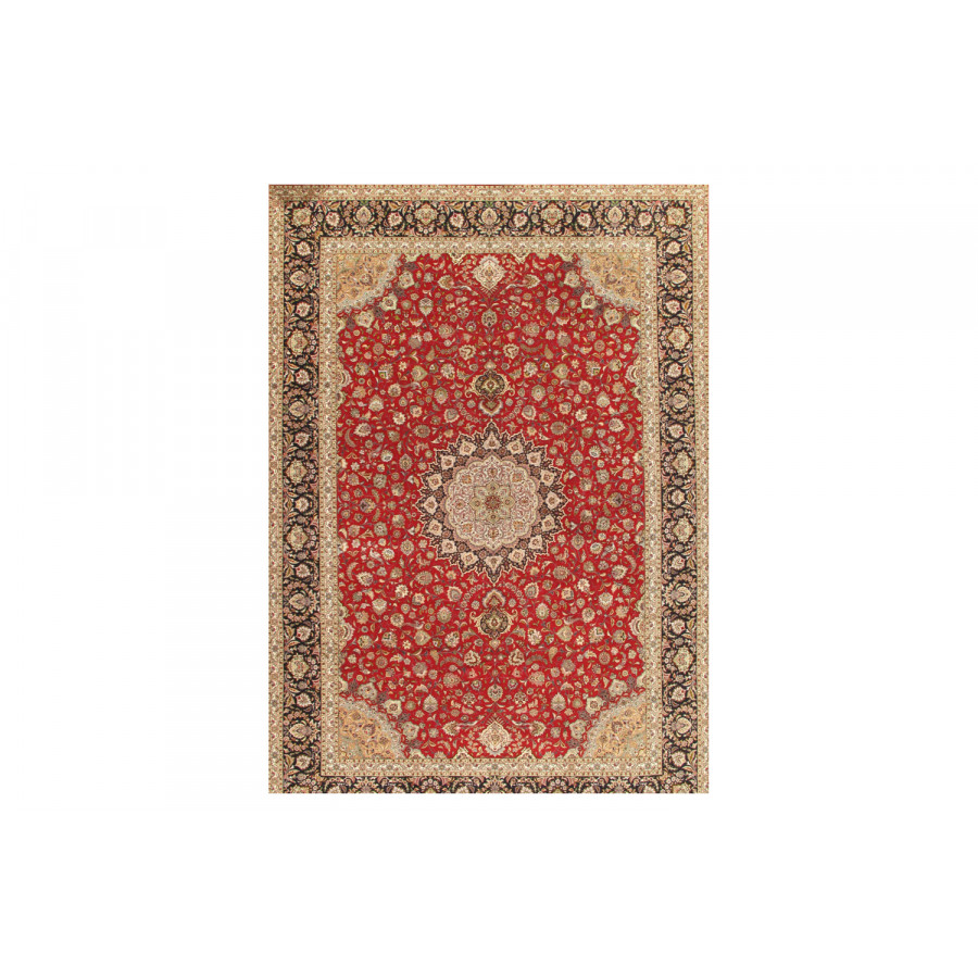 Pasargad - Tabriz Collection Hand-Knotted Silk and Wool Area Rug 136'' x 198'' (025759)