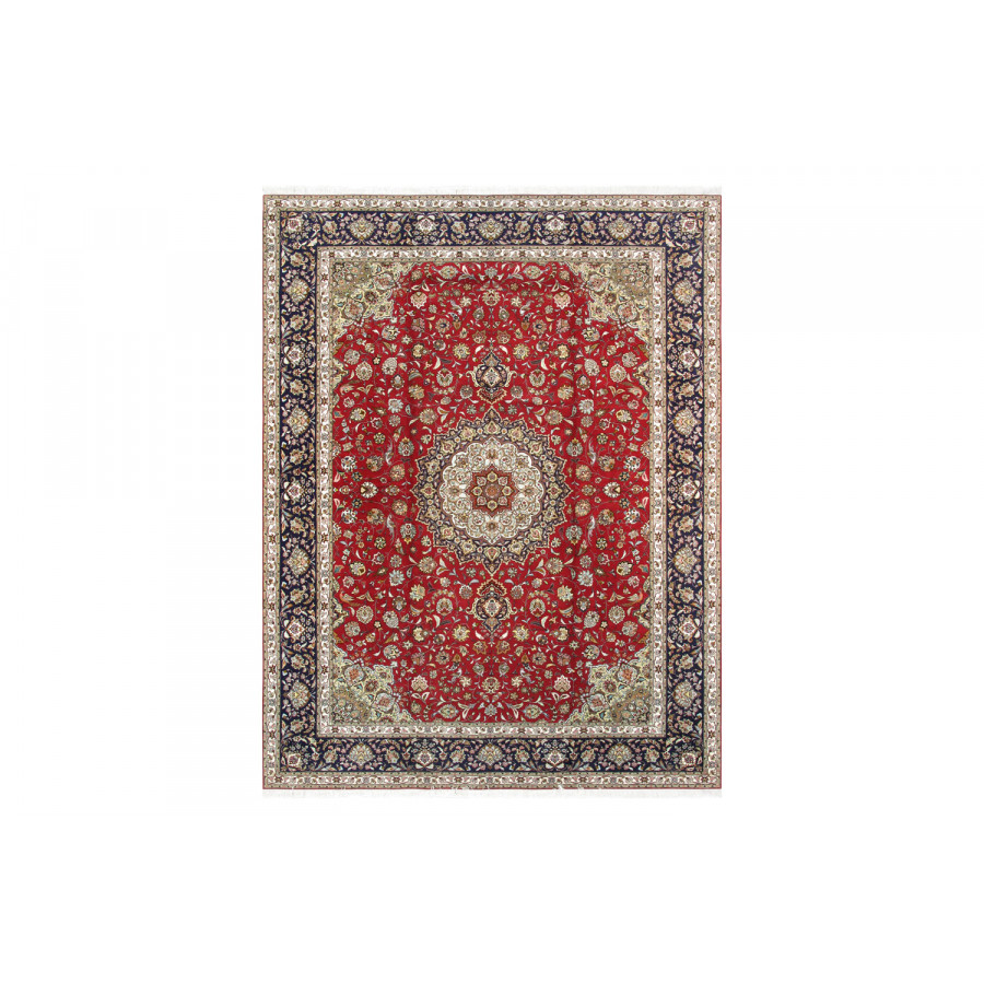 Pasargad - Tabriz Collection Hand-Knotted Silk and Wool Area Rug 118'' x 158'' (025762)