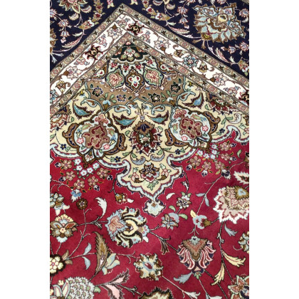 Pasargad - Tabriz Collection Hand-Knotted Silk and Wool Area Rug 118'' x 158'' (025762)