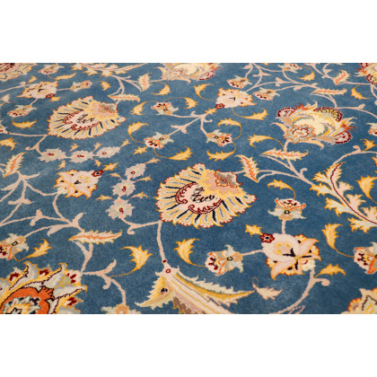 Pasargad - Tabriz Collection Hand-Knotted Silk and Wool Area Rug 79'' x 102'' (025888)
