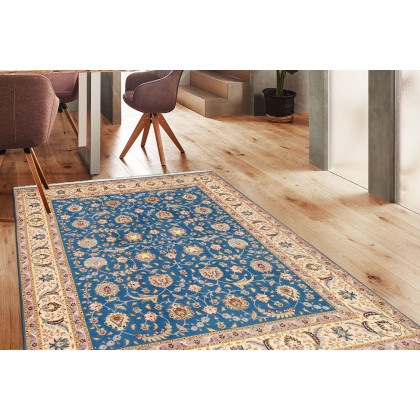 Pasargad - Tabriz Collection Hand-Knotted Silk and Wool Area Rug 79'' x 102'' (025888)