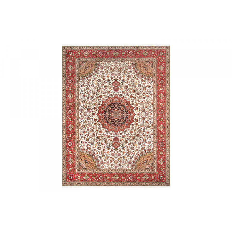 Pasargad - Tabriz Collection Hand-Knotted Silk and Wool Area Rug 119'' x 156'' (027191)