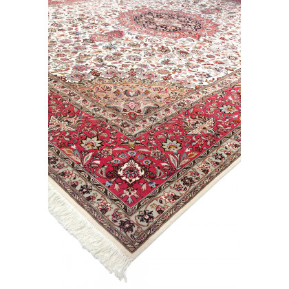 Pasargad - Tabriz Collection Hand-Knotted Silk and Wool Area Rug 119'' x 156'' (027191)