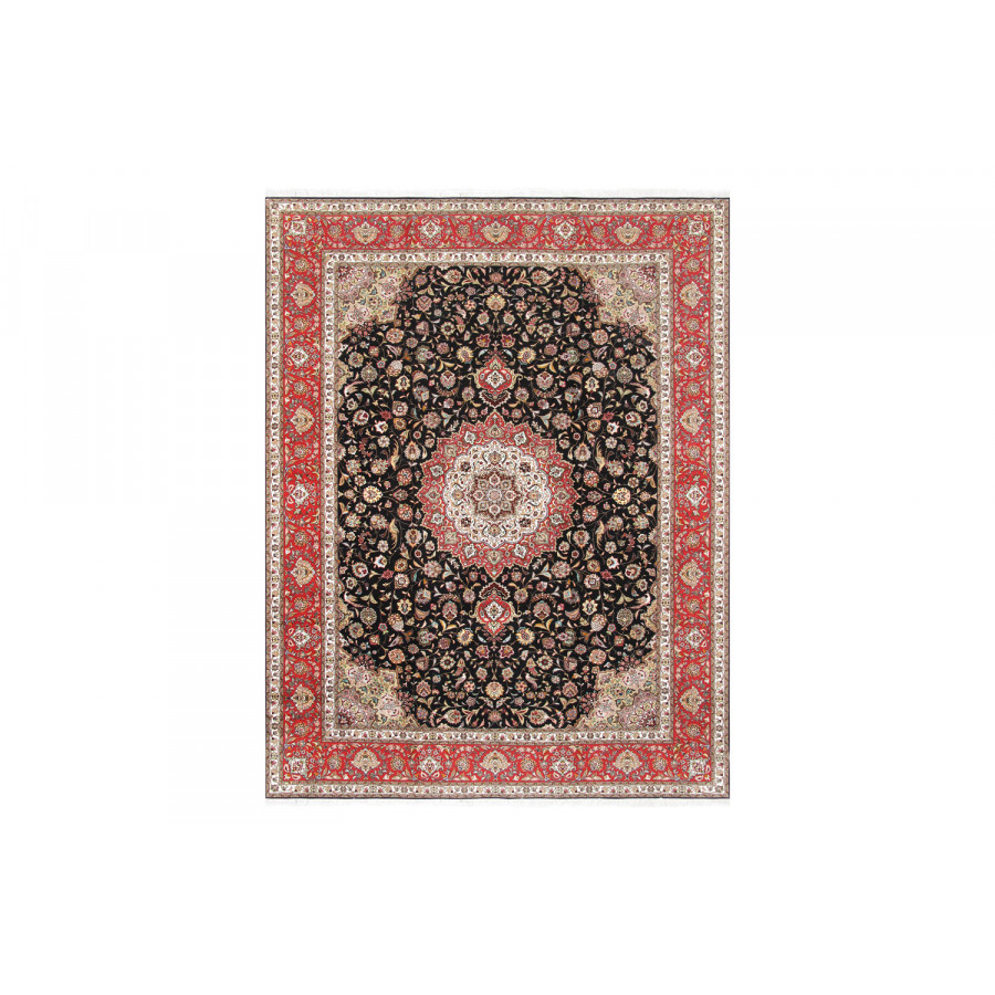Pasargad - Tabriz Collection Hand-Knotted Silk and Wool Area Rug 118'' x 162'' (027215)