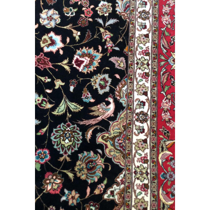 Pasargad - Tabriz Collection Hand-Knotted Silk and Wool Area Rug 118'' x 162'' (027215)