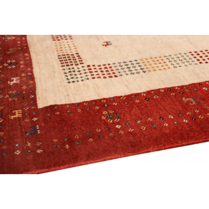 Pasargad - Gabbeh Collection Hand-Knotted Lamb's Wool Area Rug 40'' x 63'' (030227)