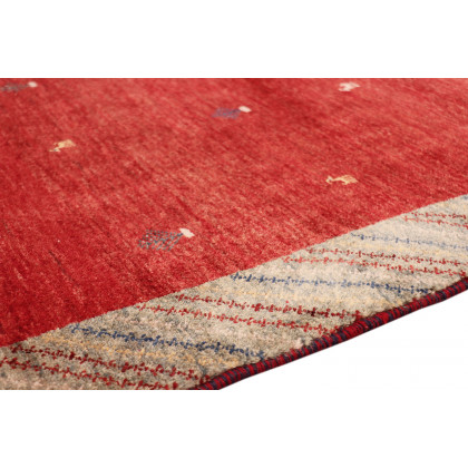 Pasargad - Gabbeh Collection Hand-Knotted Lamb's Wool Area Rug 33'' x 77'' (030233)