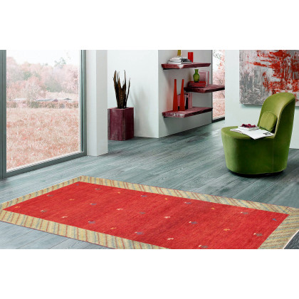 Pasargad - Gabbeh Collection Hand-Knotted Lamb's Wool Area Rug 33'' x 77'' (030233)