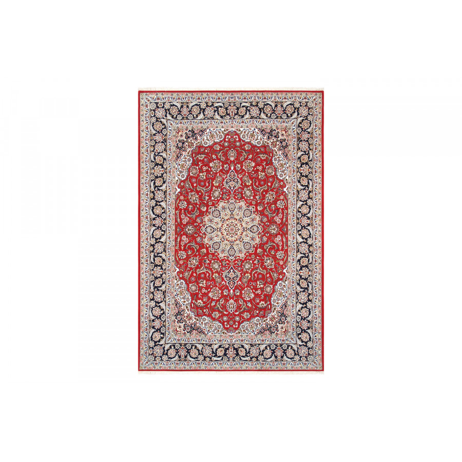 Pasargad - Isfahan Collection Hand-Knotted Silk and Wool Area Rug 60'' x 92'' (032033)