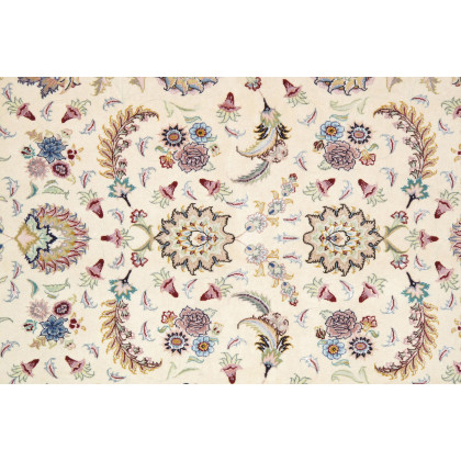 Pasargad - Tabriz Collection Hand-Knotted Silk and Wool Area Rug 66'' x 100'' (032055)