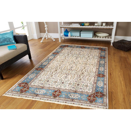 Pasargad - Hereke Collection Hand-Knotted Pure Silk Area Rug 61'' x 99'' (035734)