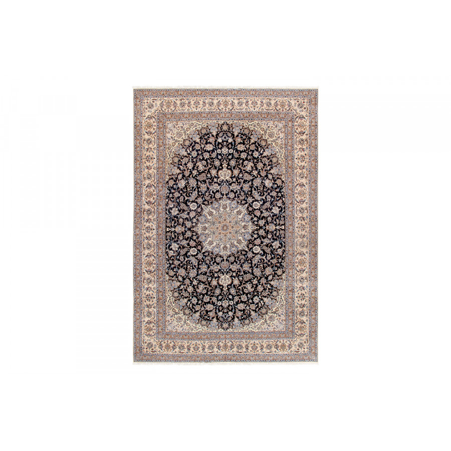 Pasargad - Nain Collection Hand-Knotted Silk and Wool Area Rug 142'' x 216'' (037023)