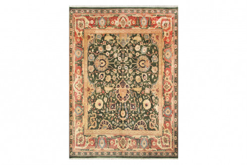 Pasargad™ - Agra Collection Hand-Knotted Lamb's Wool Area Rug  110'' x 153'' (037186)