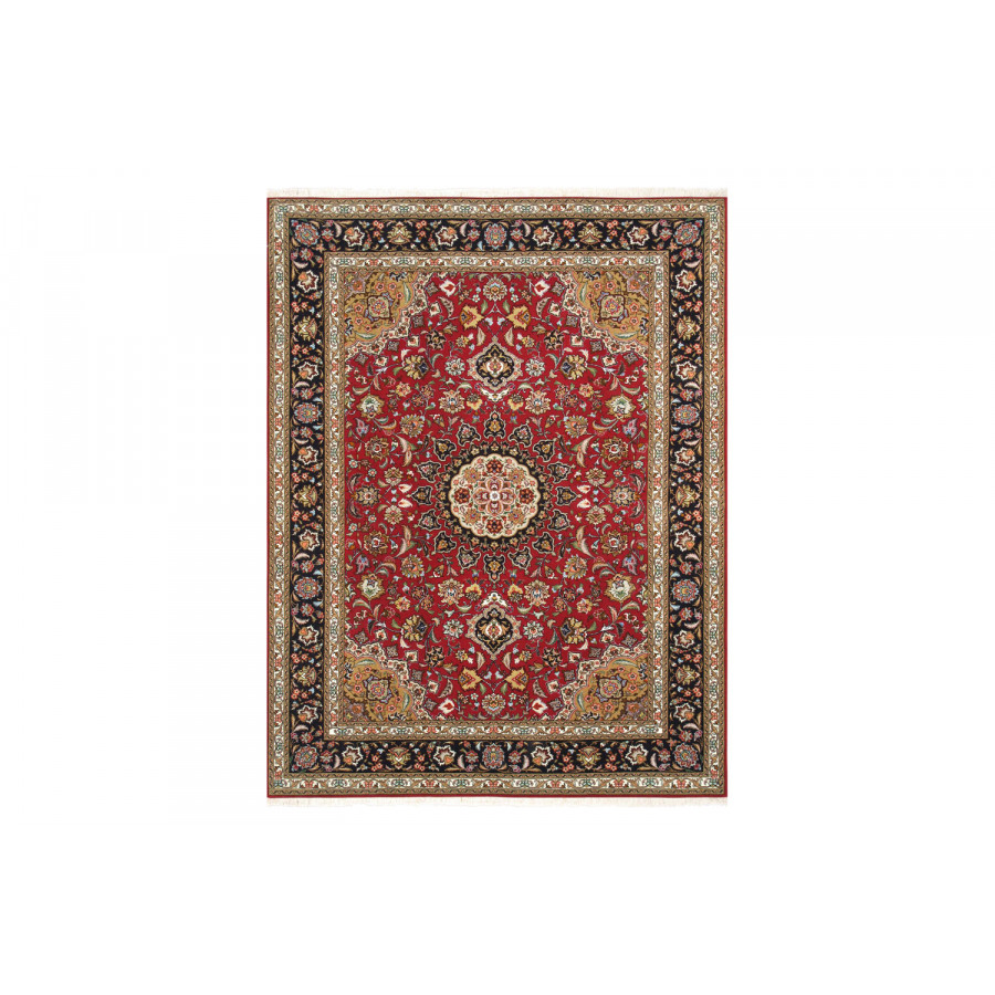 Pasargad - Tabriz Collection Hand-Knotted Silk and Wool Area Rug 61'' x 83'' (037439)