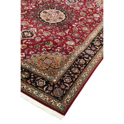 Pasargad - Tabriz Collection Hand-Knotted Silk and Wool Area Rug 61'' x 83'' (037439)