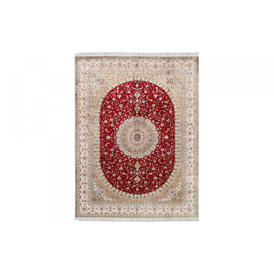 Pasargad - Tabriz Collection Hand-Knotted Pure Silk Area Rug 108'' x 144'' (037472)