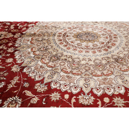 Pasargad - Tabriz Collection Hand-Knotted Pure Silk Area Rug 108'' x 144'' (037472)